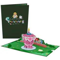 Lovepop Birthday|Kids|Disney's Alice in Wonderland Merry Unbirthday Pop-Up Card