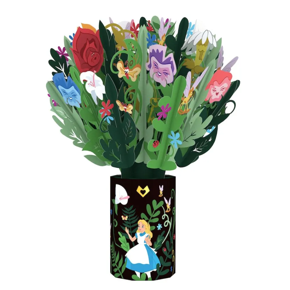 Lovepop Pop-Up Bouquets|Card & Gift Bundles|Disney's Alice in Wonderland Merry Unbirthday Bundle