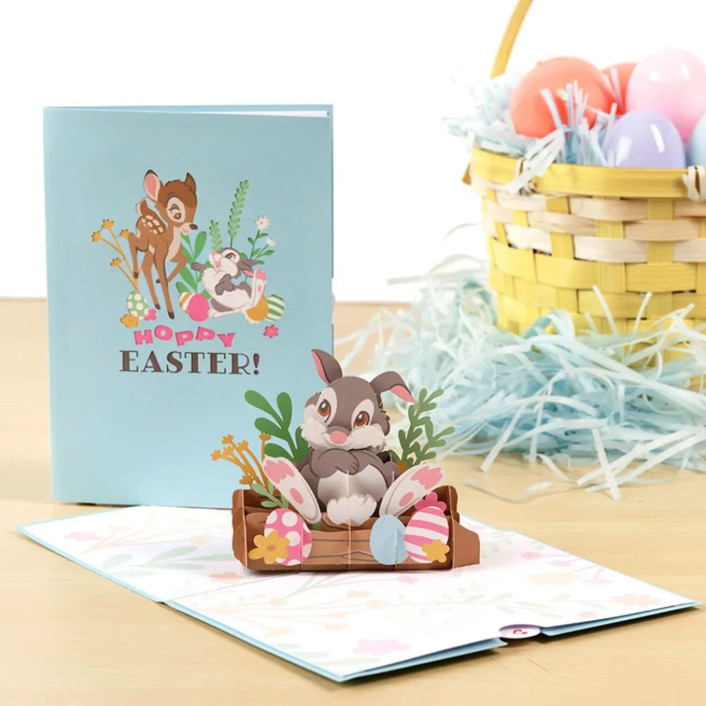 Lovepop Greeting Cards|Easter 4/20|Disney's Bambi Hoppy Easter Pop-Up Card