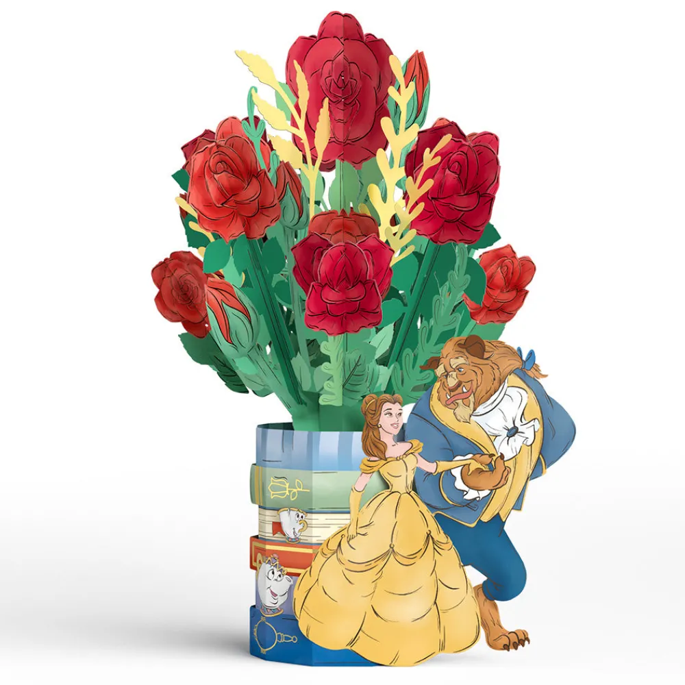 Lovepop Pop-Up Bouquets|Flower Buds|Disney's Beauty and The Beast Flower Buds Bouquet