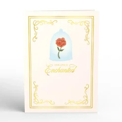 Lovepop Greeting Cards|Valentine'S Day 2/14|Disney's Beauty and The Beast Enchanted Love Pop-Up Card