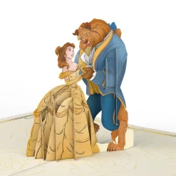 Lovepop Pop-Up Bouquets|Card & Gift Bundles|Disney’s Beauty and the Beast Pop-Up Card & Flower Buds Bouquet Bundle