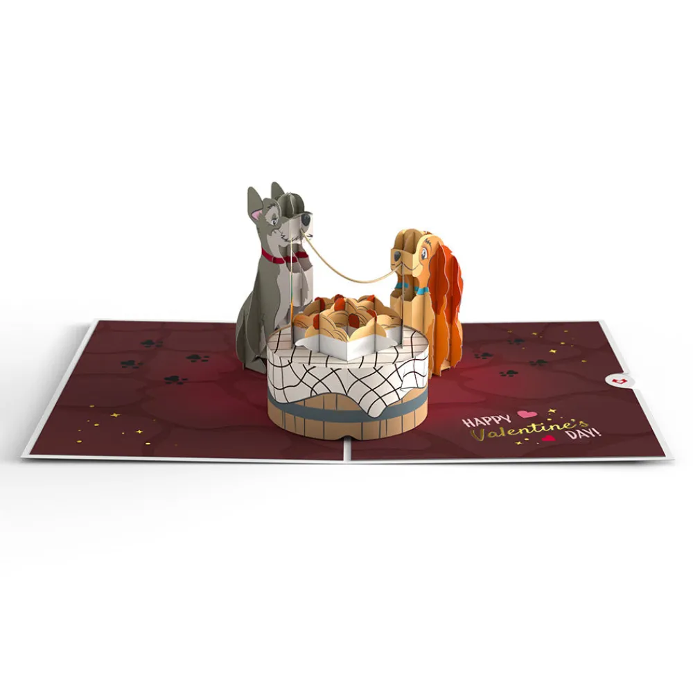 Lovepop Greeting Cards|Valentine'S Day 2/14|Disney's Lady & The Tramp Better Together Pop-Up Card