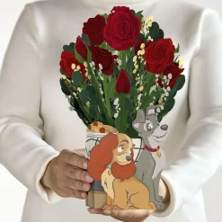 Lovepop Pop-Up Bouquets|Flower Buds|Disney's Lady & The Tramp Flower Buds Bouquet