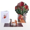 Lovepop Pop-Up Bouquets|Card & Gift Bundles|Disney’s Lady & The Tramp Pop-Up Card & Flower Buds Bouquet Bundle