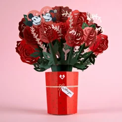 Lovepop Pop-Up Bouquets|Anniversary|Disney’s Mickey & Minnie: Be Mine Bouquet