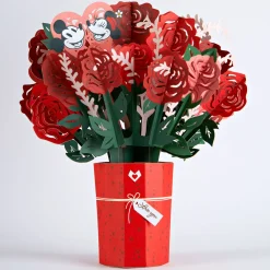 Lovepop Pop-Up Bouquets|Anniversary|Disney’s Mickey & Minnie: Be Mine Bouquet