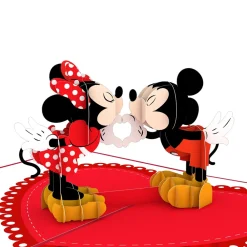 Lovepop Anniversary|Wedding|Disney's Mickey & Minnie Heart-to-Heart Pop-Up Card