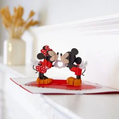 Lovepop Anniversary|Wedding|Disney's Mickey & Minnie Heart-to-Heart Pop-Up Card