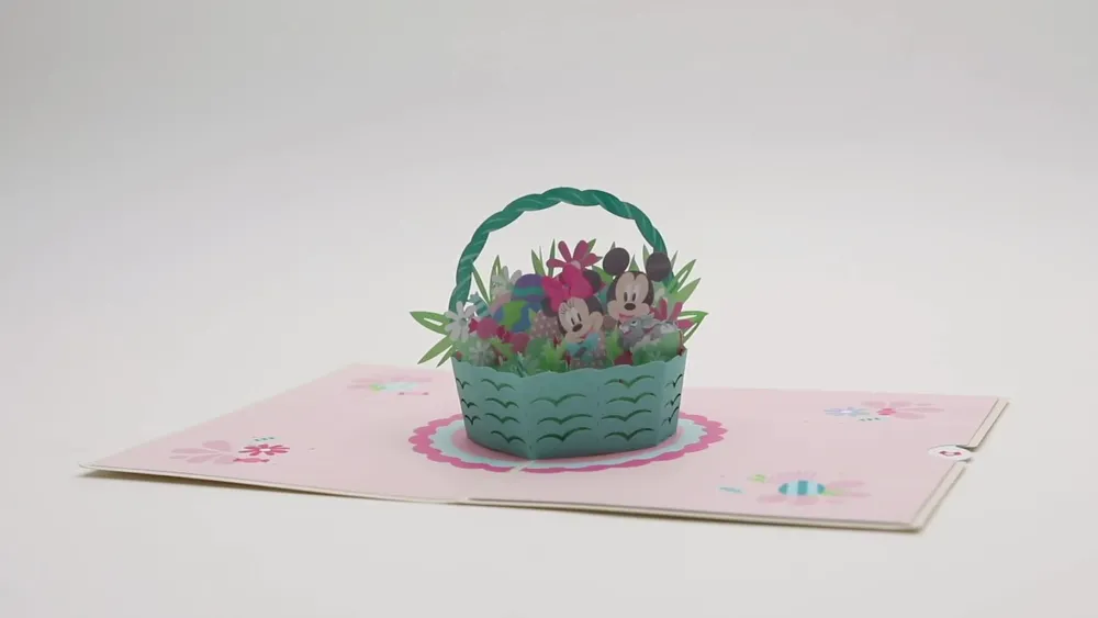 Lovepop Easter 4/20|Kids|Disney's Mickey & Minnie Hello Easter Pop-Up Card