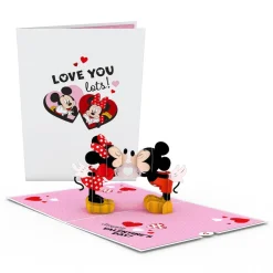 Lovepop Valentine'S Day 2/14|Her|Disney's Mickey & Minnie Love You Lots Pop-Up Card