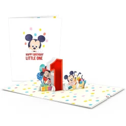 Lovepop Birthday|Baby|Disney's Mickey and Friends 1st Birthday Pop-Up Card