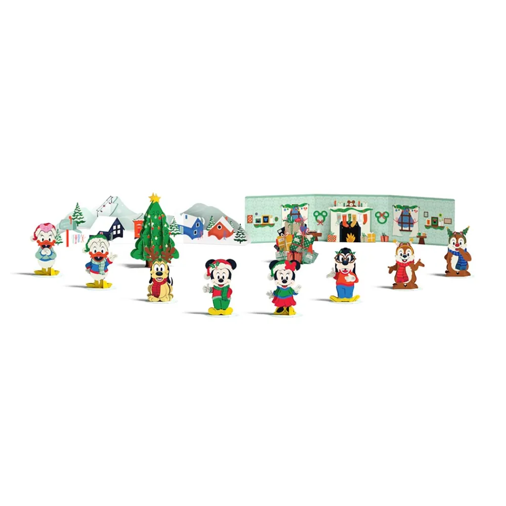 Lovepop Advent Calendars|Decor|Disney's Mickey and Friends Merry and Bright 12 Day Holiday Advent Calendar