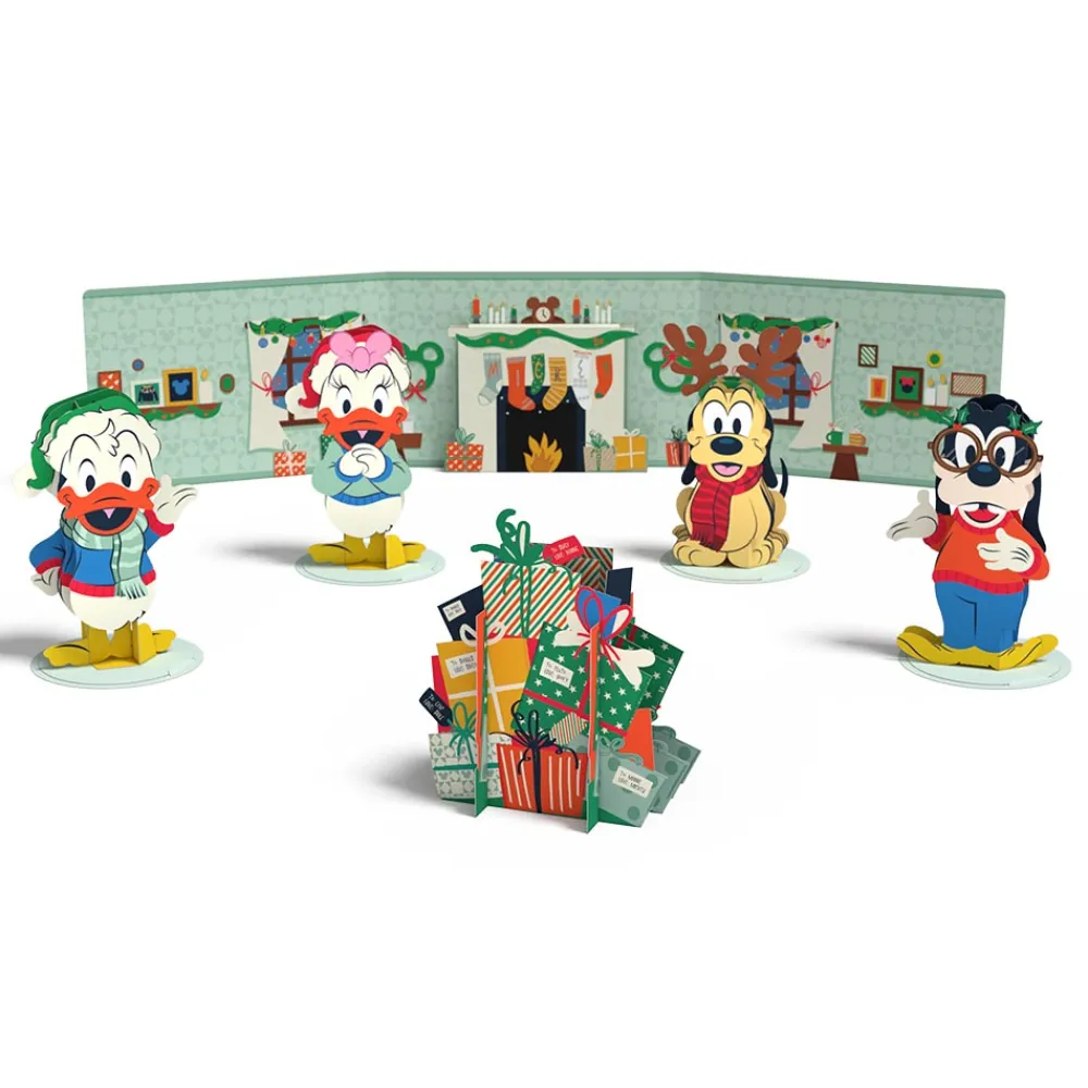Lovepop Advent Calendars|Decor|Disney's Mickey and Friends Merry and Bright 12 Day Holiday Advent Calendar