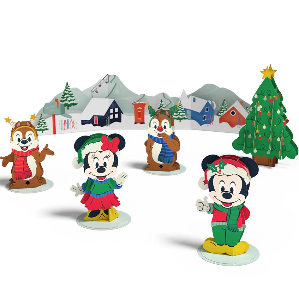 Lovepop Advent Calendars|Decor|Disney's Mickey and Friends Merry and Bright 12 Day Holiday Advent Calendar