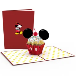 Lovepop Birthday|Kids|Disney's Mickey Mouse Birthday Cupcake Pop-Up Card