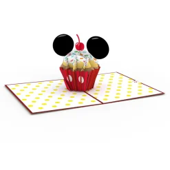 Lovepop Birthday|Kids|Disney's Mickey Mouse Birthday Cupcake Pop-Up Card
