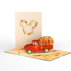 Lovepop Thanksgiving 11/27|Kids|Disney's Mickey Mouse Festive Fall Greetings Pop-Up Card