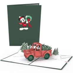 Lovepop Christmas 12/25|Kids|Disney's Mickey Mouse Holiday Greetings Pop-Up Card