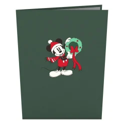 Lovepop Christmas 12/25|Kids|Disney's Mickey Mouse Holiday Greetings Pop-Up Card