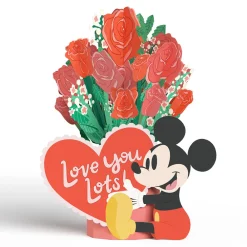 Lovepop Pop-Up Bouquets|Flower Buds|Disney's Mickey Mouse Love You Lots Flower Buds Bouquet