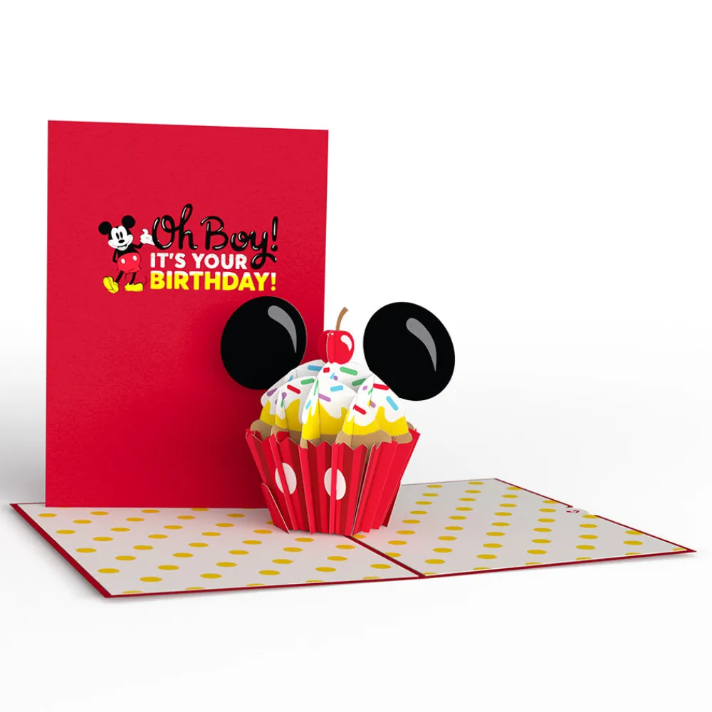 Lovepop Birthday|Disney|Disney's Mickey Mouse Oh Boy! Birthday Pop-Up Card