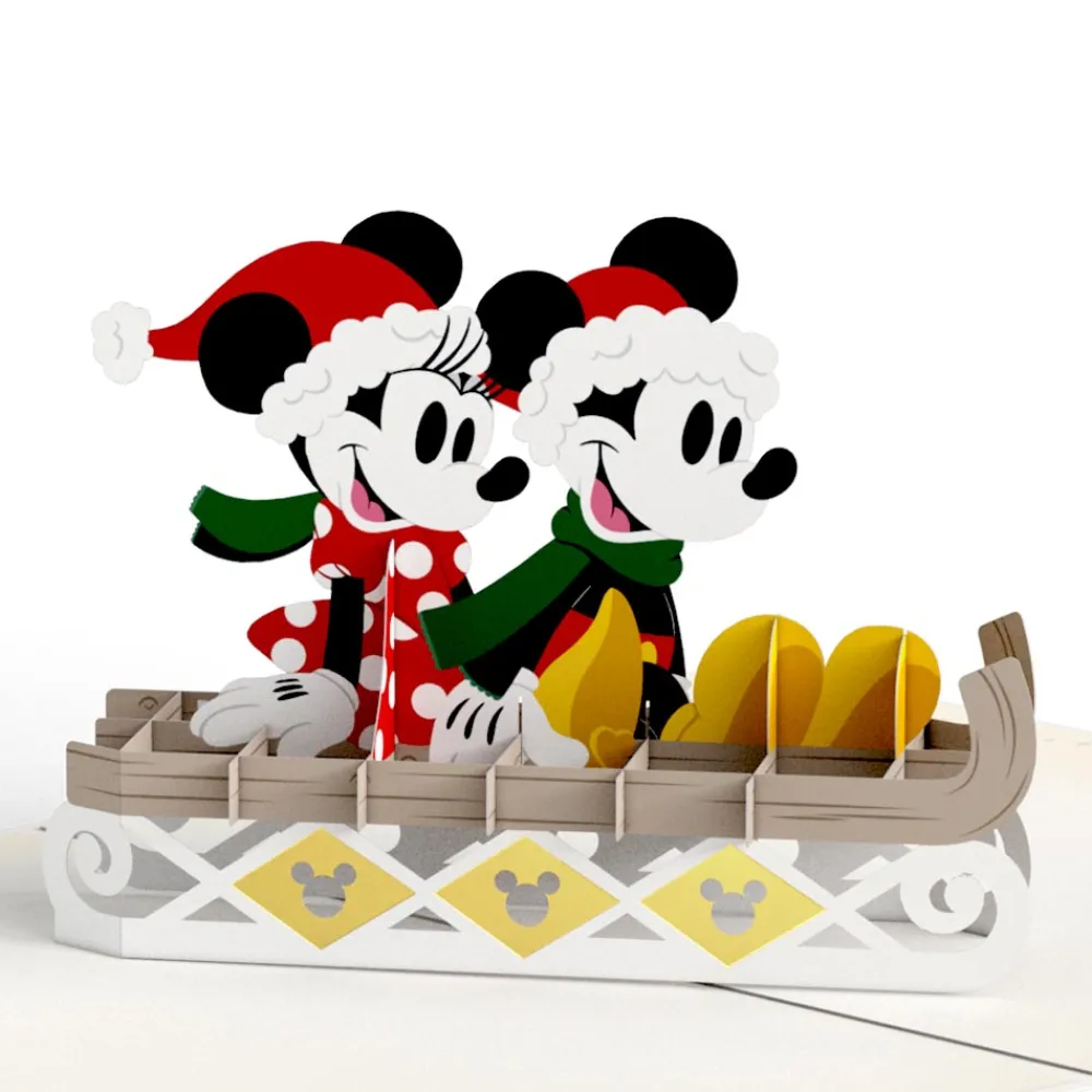 Lovepop Greeting Cards|Christmas 12/25|Disney's Mickey Mouse Oh Joy Christmas Pop-Up Card
