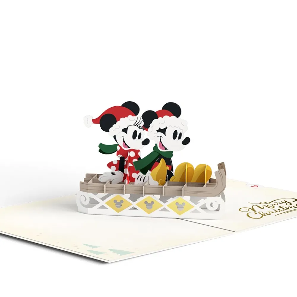 Lovepop Greeting Cards|Christmas 12/25|Disney's Mickey Mouse Oh Joy Christmas Pop-Up Card
