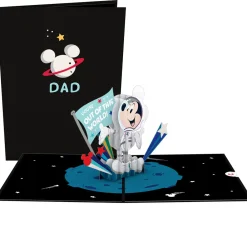 Lovepop Father'S Day 6/15|Dad|Disney's Mickey Mouse: Out of This World Dad Pop-Up Card