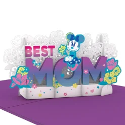 Lovepop Greeting Cards|Mother'S Day 5/11|Disney's Minnie Mouse Best Mom Pop-Up Card