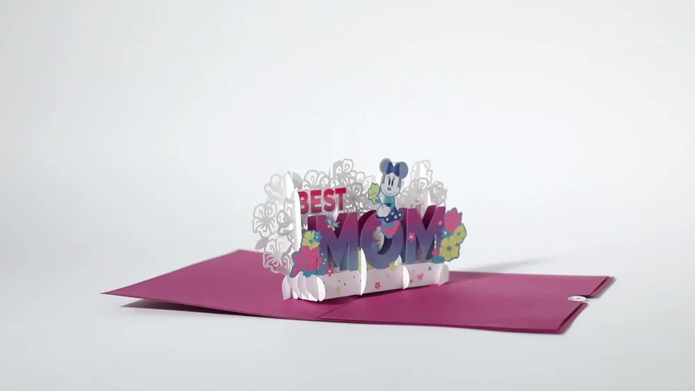 Lovepop Greeting Cards|Mother'S Day 5/11|Disney's Minnie Mouse Best Mom Pop-Up Card