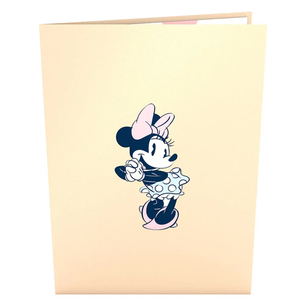 Lovepop Greeting Cards|Birthday|Disney's Minnie Mouse Birthday Cake Pop-Up Card