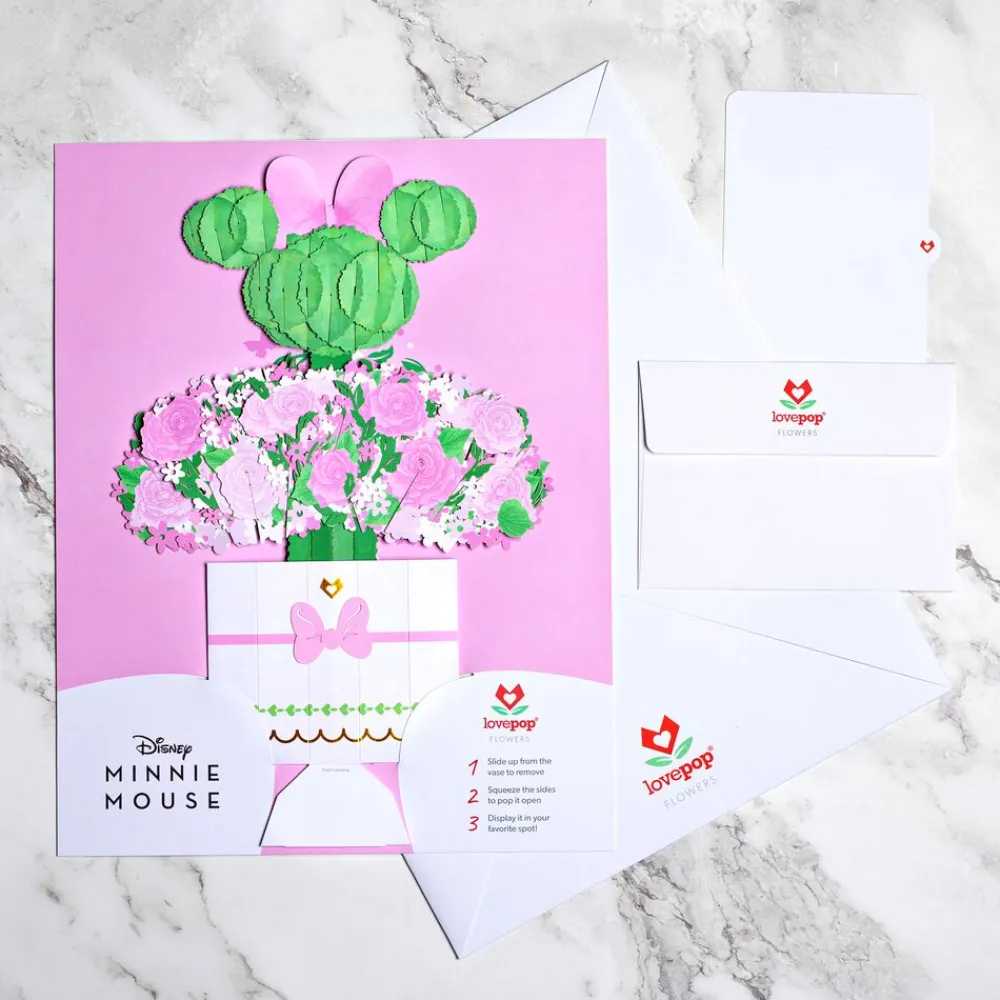 Lovepop Mother'S Day 5/11|Her|Disney’s Minnie Mouse Topiary Bouquet