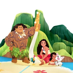 Lovepop Greeting Cards|Birthday|Disney's Moana 2 Epic Birthday Pop-Up Card