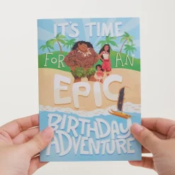 Lovepop Greeting Cards|Birthday|Disney's Moana 2 Epic Birthday Pop-Up Card