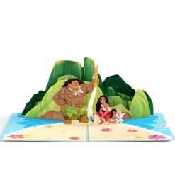 Lovepop Greeting Cards|Birthday|Disney's Moana 2 Epic Birthday Pop-Up Card