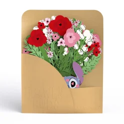 Lovepop Pop-Up Bouquets|Flower Buds|Disney's Stitch Be Mine Flower Buds Bouquet