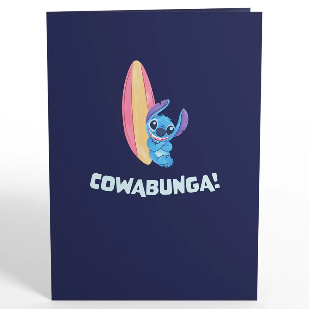 Lovepop Birthday|Disney|Disney's Stitch Cowabunga Birthday Pop-Up Card