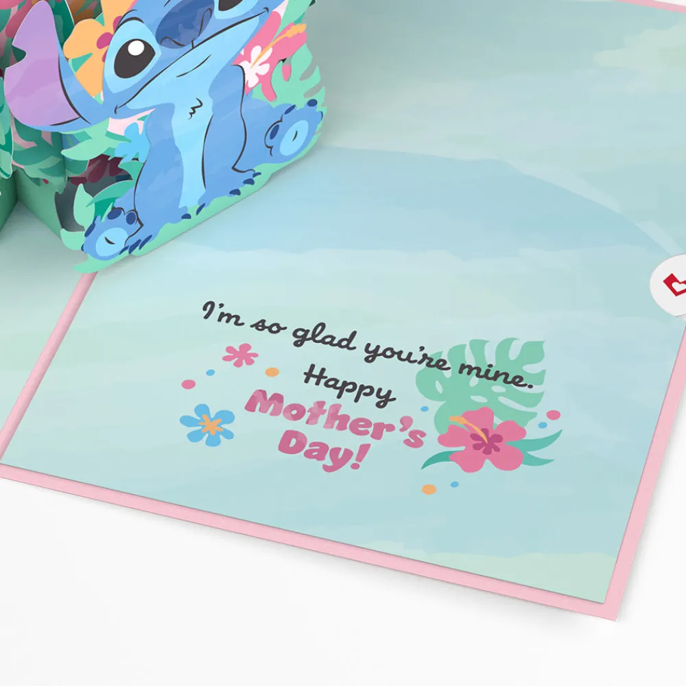 Lovepop Greeting Cards|Mother'S Day 5/11|Disney's Stitch Ohana Mother's Day Pop-Up Card