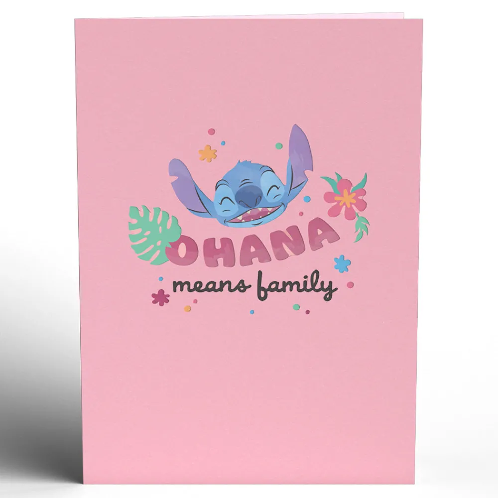 Lovepop Greeting Cards|Mother'S Day 5/11|Disney's Stitch Ohana Mother's Day Pop-Up Card