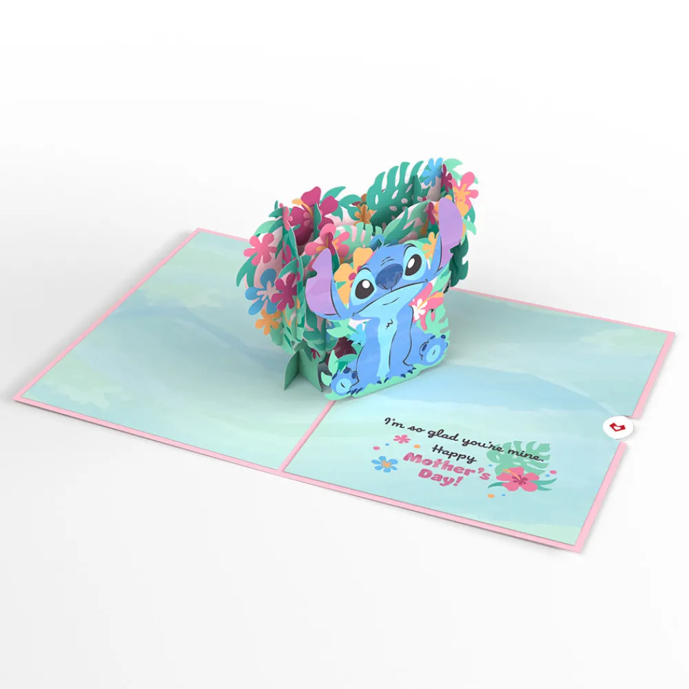 Lovepop Greeting Cards|Mother'S Day 5/11|Disney's Stitch Ohana Mother's Day Pop-Up Card