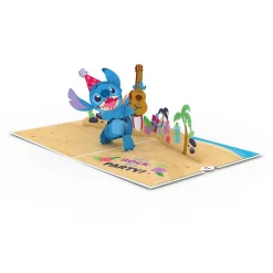 Lovepop Greeting Cards|Birthday|Disney's Stitch Rockin' Birthday Pop-Up Card