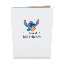 Lovepop Greeting Cards|Birthday|Disney's Stitch Rockin' Birthday Pop-Up Card