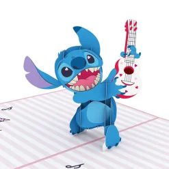 Lovepop Valentine'S Day 2/14|Kids|Disney's Stitch Rockin' Valentine Pop-Up Card