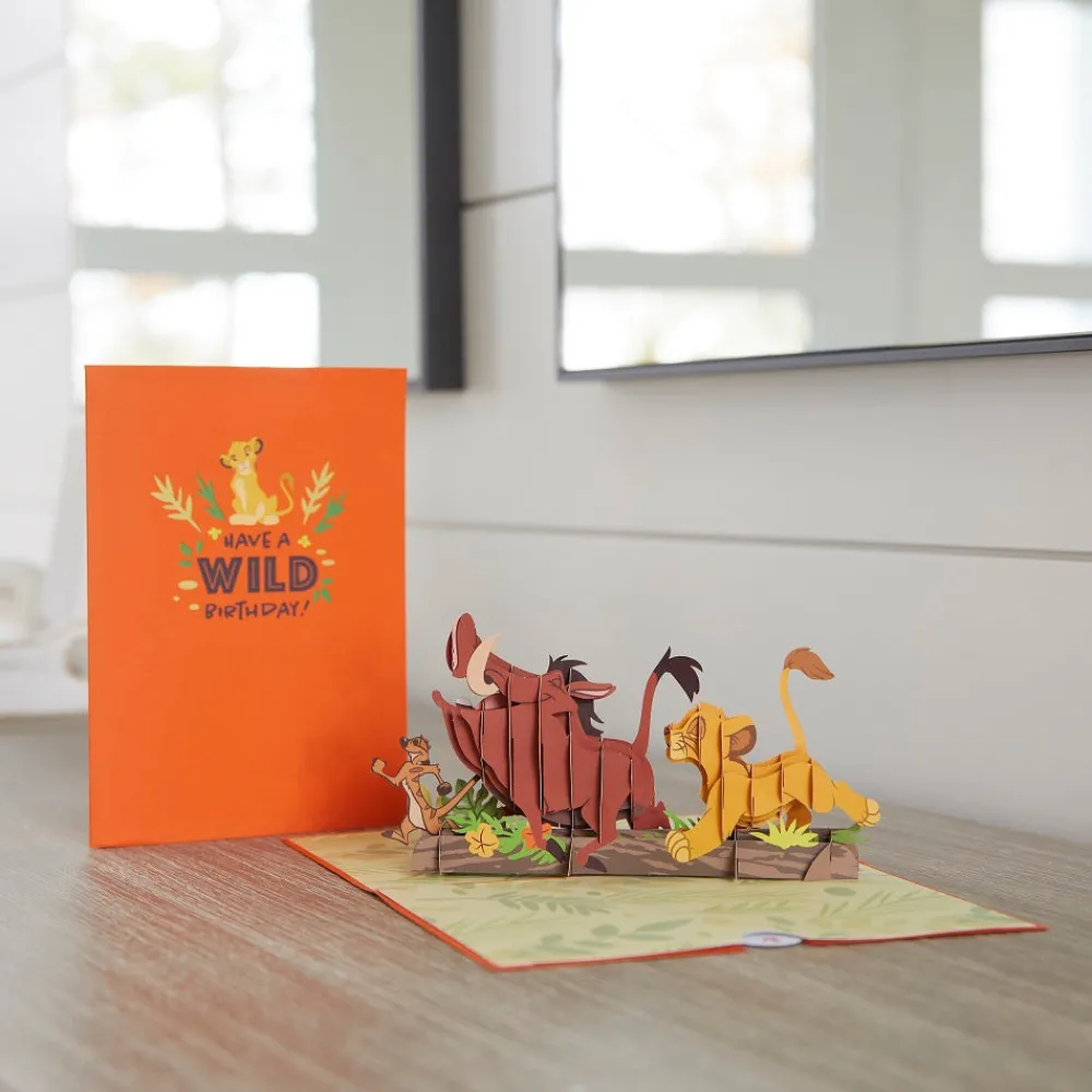 Lovepop Birthday|Kids|Disney's The Lion King Wild Birthday Pop-Up Card