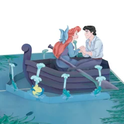 Lovepop Anniversary|Valentine'S Day 2/14|Disney's The Little Mermaid Ariel & Prince Eric Pop-Up Card