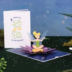 Lovepop Greeting Cards|Birthday|Disney's Tinker Bell Pixie Dust Birthday Pop-Up Card