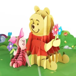 Lovepop Disney|Disney’s Winnie The Pooh & Piglet Friendship Pop-Up Card