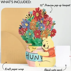 Lovepop Pop-Up Bouquets|Flower Buds|Disney's Winnie the Pooh Flower Buds Bouquet