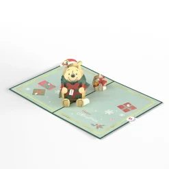 Lovepop Greeting Cards|Christmas 12/25|Disney's Winnie The Pooh Merry & Bright Christmas Pop-Up Card